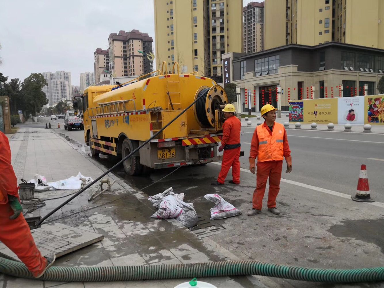 平安排污管道清淤-管道清洗