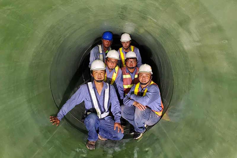 平安清洗管道的几个步骤